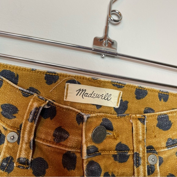 Madewell high rise skinny jean in painted spots - Picture 5 of 7